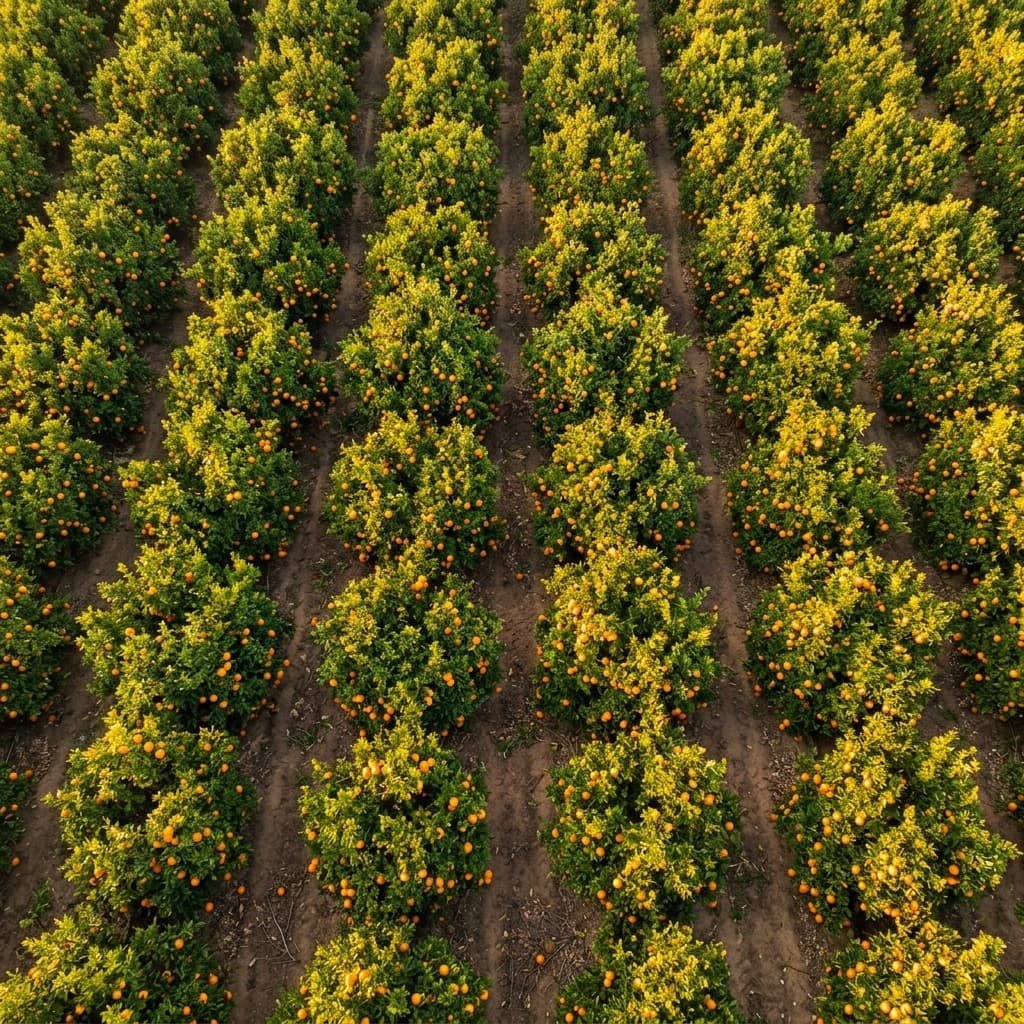 Campo citrícola Gostra Cítricos
